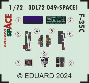 3DL72049 F-35C SPACE 1/72