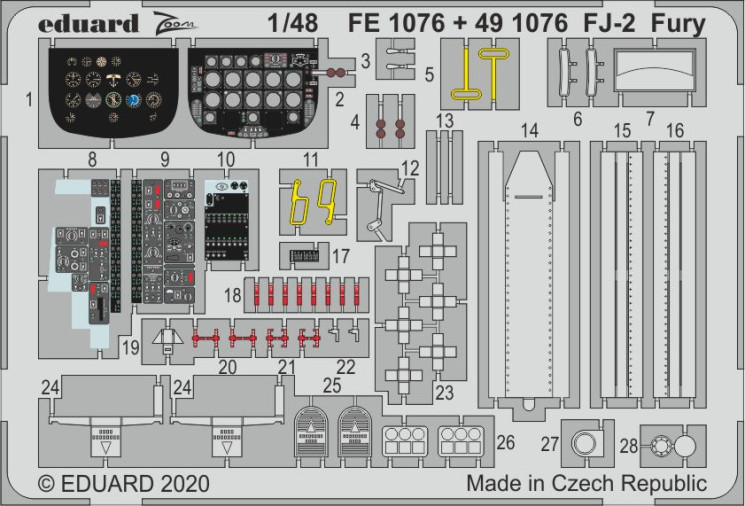 FE1076  FJ-2 Fury 1/48