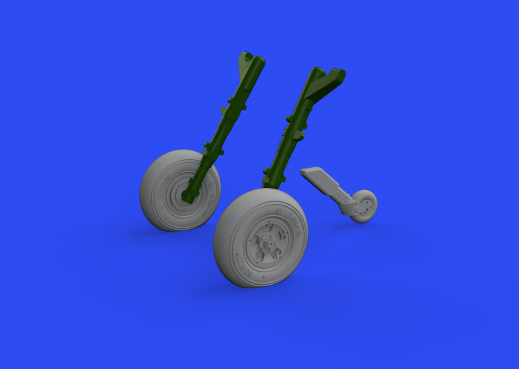 672249 Spitfire Mk.Vc wheels 1/72