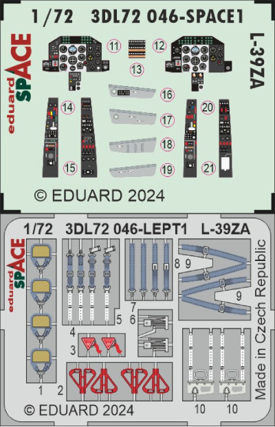 3DL72046 L-39ZA SPACE 1/72