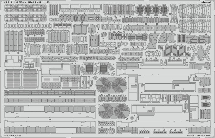 53318 USS Wasp LHD-1 частина 1 1/350
