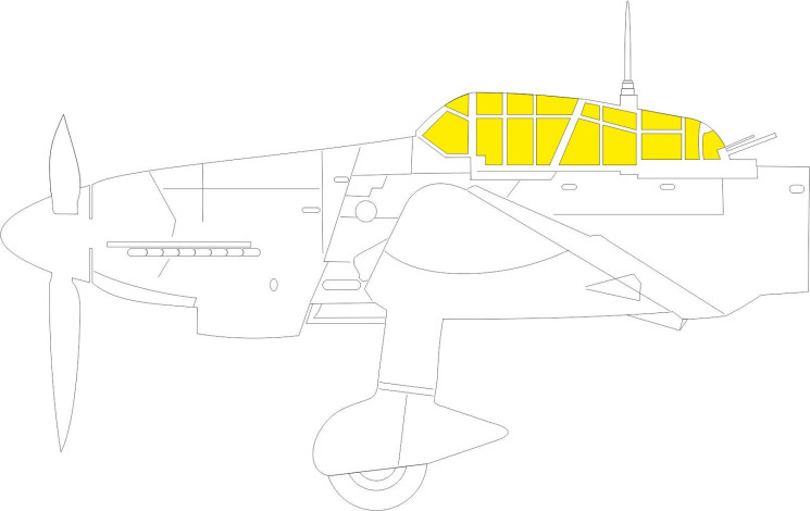 EX785 Маски на Ju 87D TFace 1/48