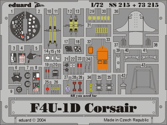 SS215 F4U-1D 1/72