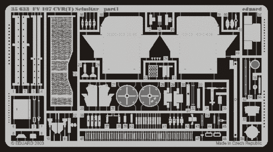 35633 FV 107 CVR (T) Scimitar 1/35