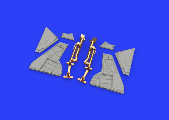 648446 Tempest Mk. V бронзовые стойки шасси 1/48