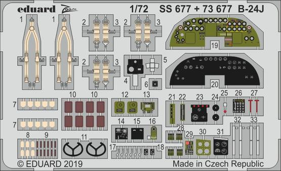 SS677 B-24J 1/72