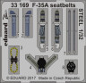 33169 F-35A стальные ремни 1/32