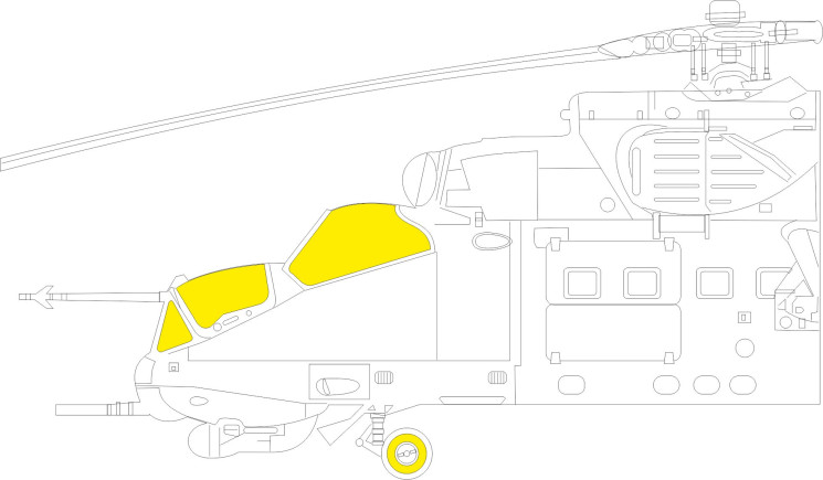 Маски EX895 Mi-35M 1/48