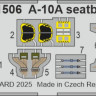 FE1506 A-10A  привязні ремені  STEEL 1/48