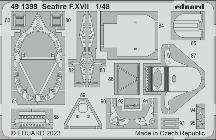 491399 Seafire F.XVII 1/48