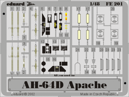 49201 AH-64D 1/48