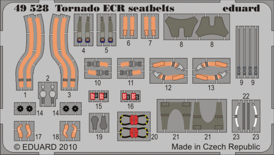 49528 Tornado ECR ремни безопасности 1/48