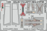 3DL48173 MiГ-21ПФМ бірюзовий SPACE 1/48