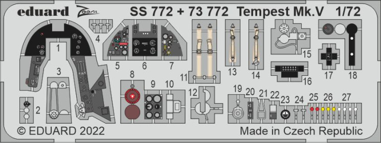 SS772 Tempest Mk.V 1/72