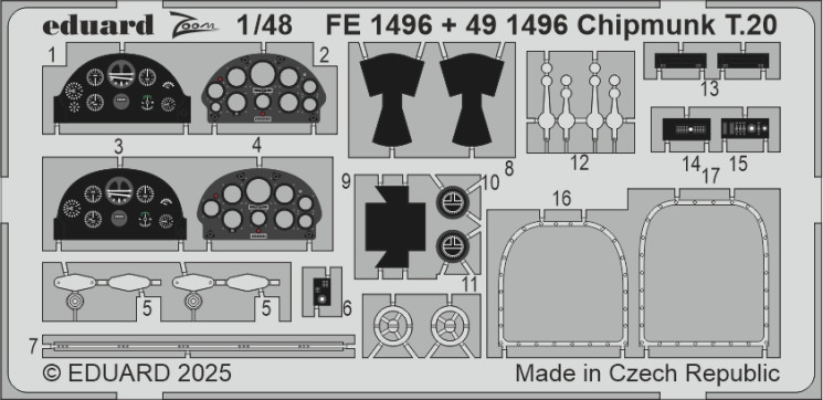 FE1496 Chipmunk T.20 1/48