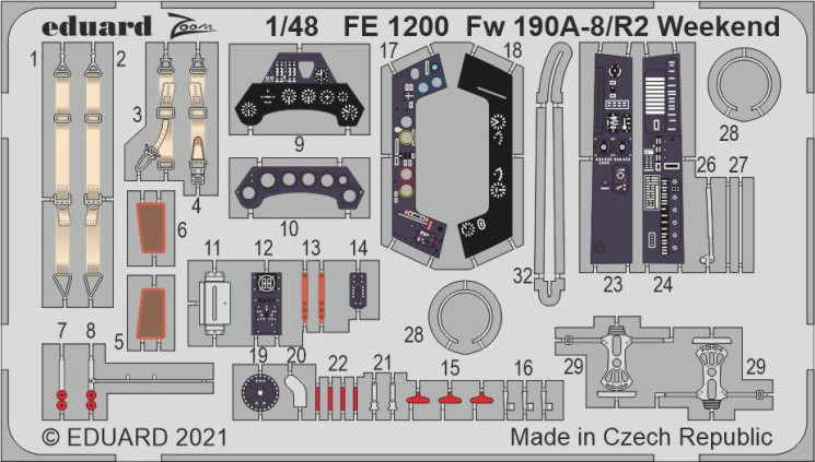 FE1200  Fw 190A-8/R2 Weekend 1/48