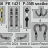 FE1421 F-35B  привязні ремені  STEEL 1/48