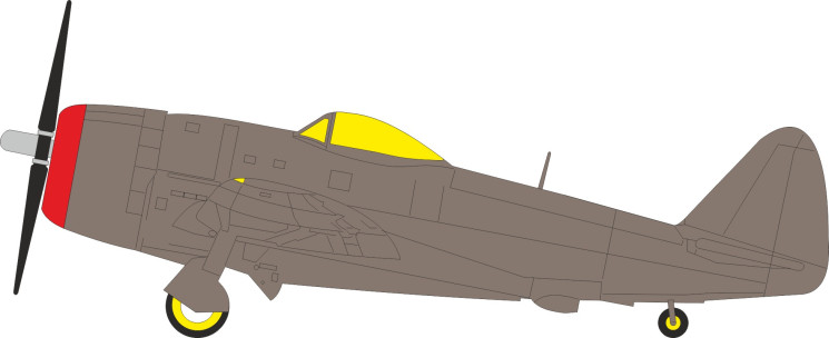 EX1162 Маски P-47M TFace