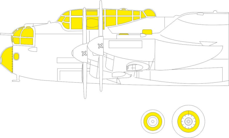 EX793 Маски на Lancaster B Mk.I TFace 1/48