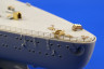 53036 Bismarck леерное ограждение и орудийные башни 1/350