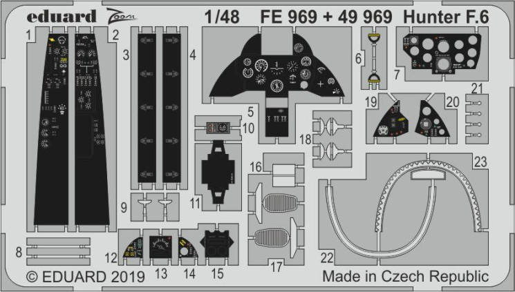 49969 Hunter F.6 1/48