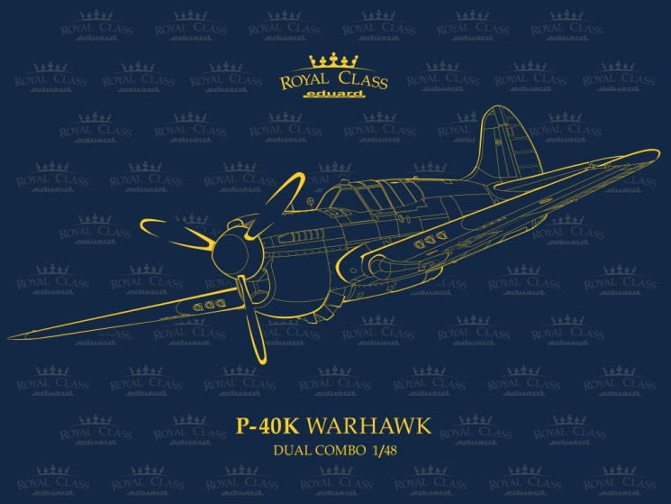 R0024 P-40K Warhawk DUAL COMBO 1/48