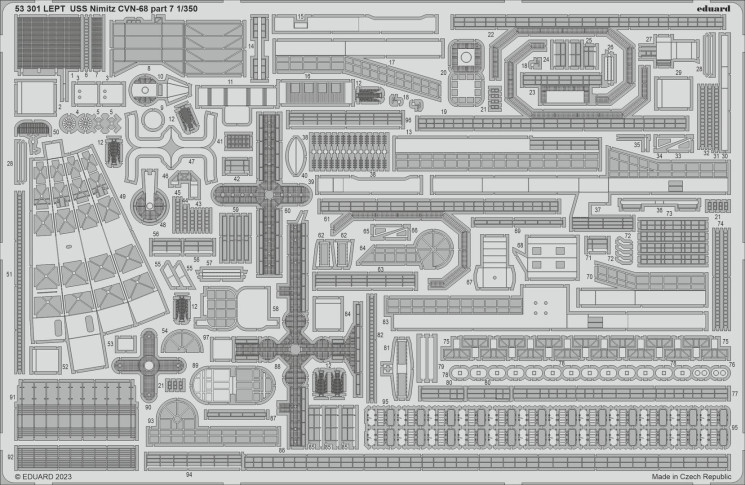 53301 USS Nimitz CVN-68 частина 7 1/350