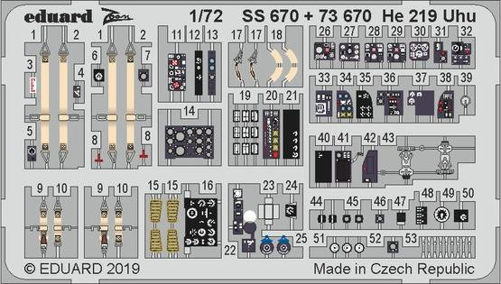73670 He 219 Uhu 1/72