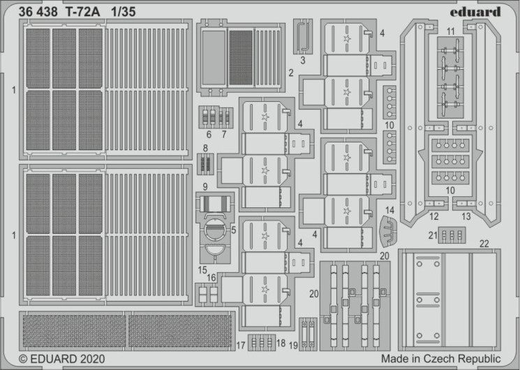 36438  T-72A 1/35