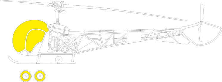 Маски EX860 OH-13 1/48