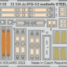 33334 Ju 87G-1/2 ремені STEEL 1/35