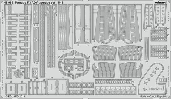 48989 Tornado F.3 ADV набор дополнений 1/48