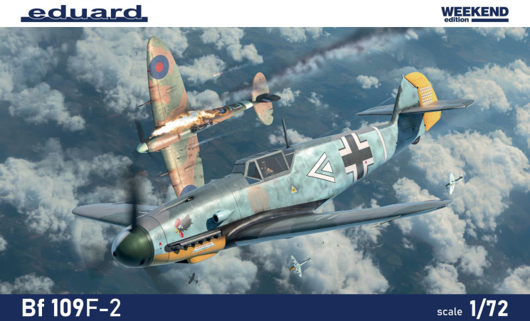 7474 Bf 109F-2 1/72