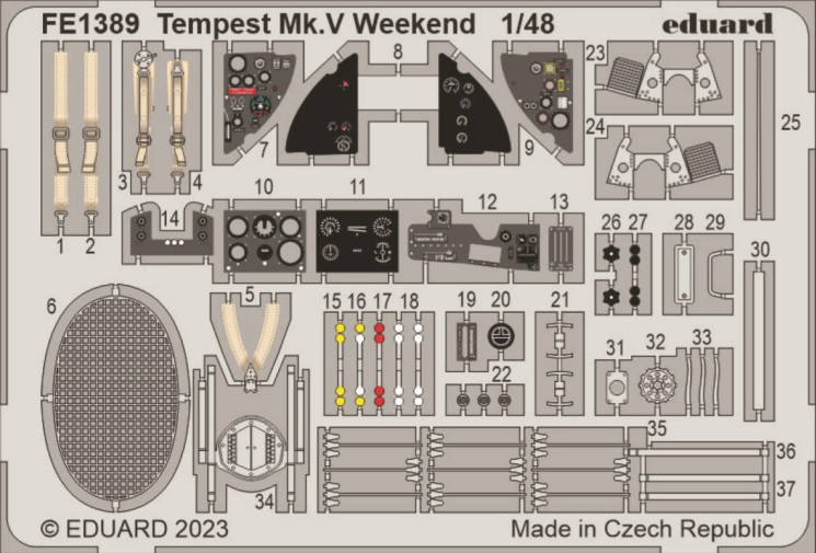 FE1398 Tempest Mk.V Weekend 1/48
