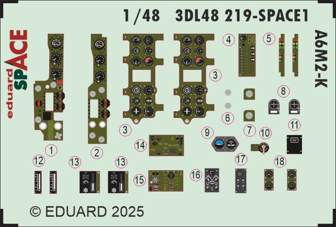3DL48219 A6M2-K SPACE 1/48