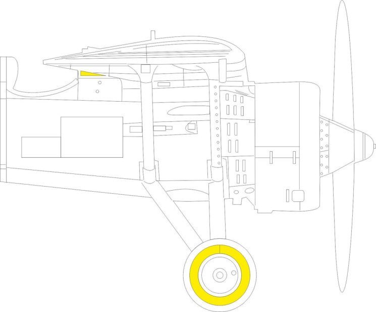 EX772 Маски на PZL P.11c 1/48