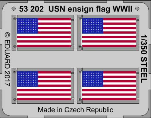 53202 USN стальные влаги Второй Мировой 1/350