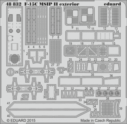 48832 F-15C MSIP II экстерьер 1/48