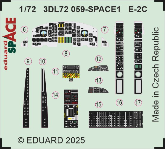 3DL72059 E-2C SPACE 1/72