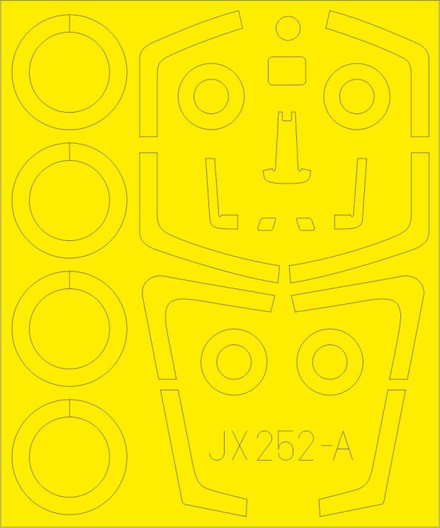 JX252 Маски на Mirage 2000 C TFace 1/32