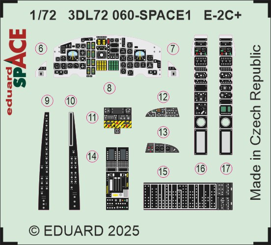 3DL72060 E-2C+ SPACE 1/72