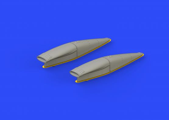 648301 Crusader воздухозаборники 1/48