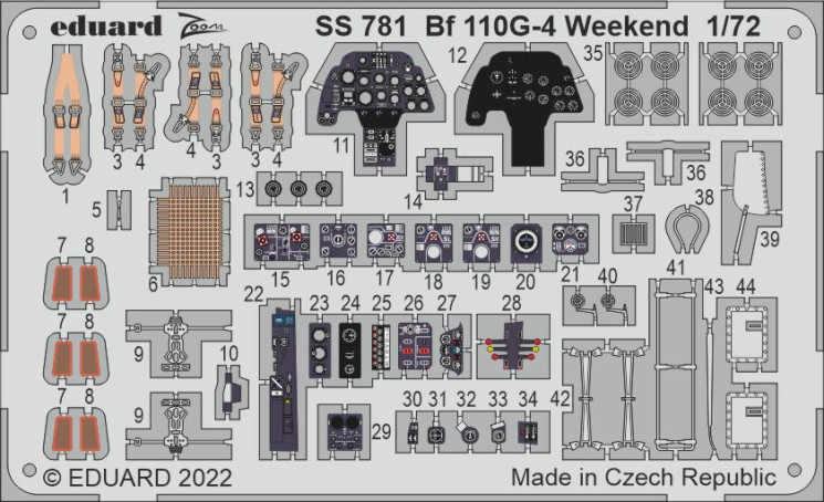 SS781 Bf 110G-4 Weekend 1/72