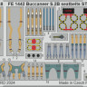 FE1442 Buccaneer S.2B привязні ремені  STEEL 1/48