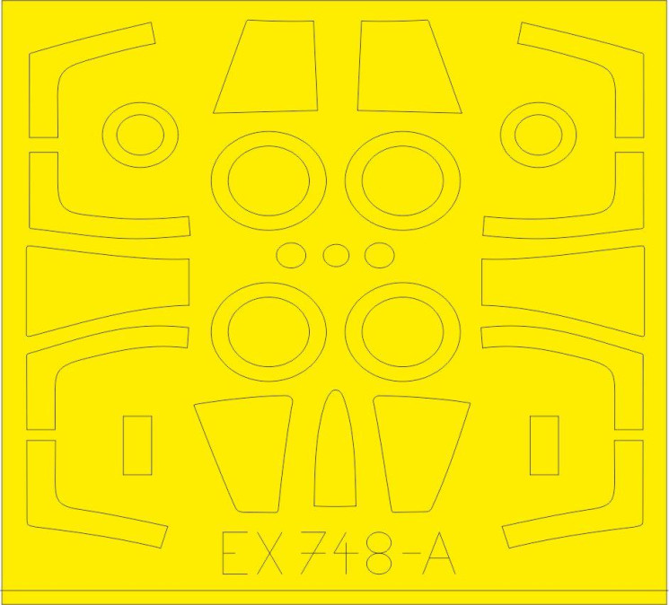 EX748 Маски на F-104DJ TFace 1/48