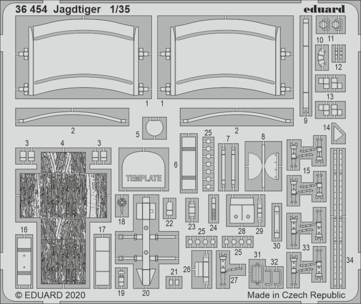 36454  Jagdtiger 1/35