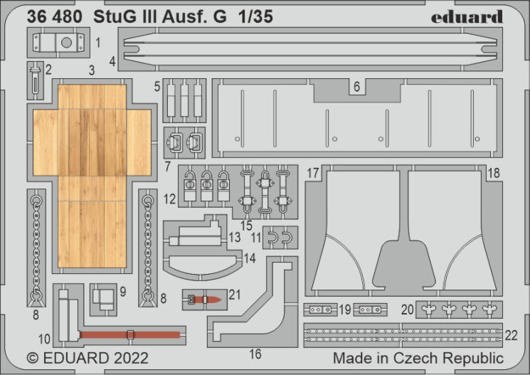 36480 StuG III Ausf. G 1/35
