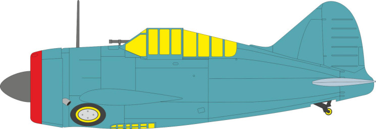 EX1133 Маски TFace для Buffalo 1/48