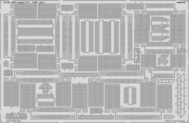 53254  USS Langley CV-1 1/350