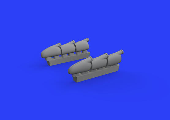 648456 Spitfire Mk. I выхлопные патрубки 1/48